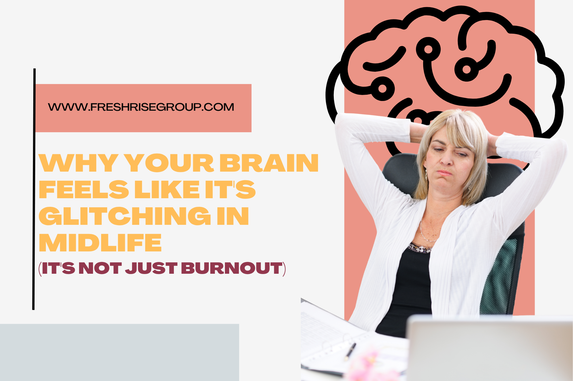 Why Your Brain Feels Like It’s Glitching in Midlife (It’s Not Just Burnout)